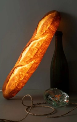 パンがランプになる